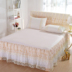 Giường bao gồm giường váy full bed bìa giường váy mảnh duy nhất công chúa váy ren loại non-slip ruffle 1.8x2.0 m giường Váy Petti