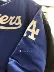 SF Đài Loan mua đồng phục bóng chày nam MlB LA Dodgers cộng với áo khoác bông áo khoác đội - Thể thao sau áo thể thao nữ Thể thao sau