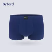 BYFORD / Bai Fu Pima cotton siêu mịn modal solid color boxer quần lót truy cập cùng một sản phẩm mới MW38042