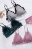 Sexy cup-bralette tam giác Pháp mà không có vòng thép áo ngực phần mỏng mà không có bộ đồ lót xốp - Bộ đồ lót quần áo lót Bộ đồ lót