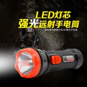 LED sạc đèn pin ngoài trời đèn pin làm nổi bật ánh sáng chói đèn pin cho thuê phòng thoát lửa mạnh đèn pin