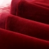 Quần áo bé gái màu đỏ thu đông đầm công chúa dày cộng với len nhung váy năm mới quần áo trẻ em 