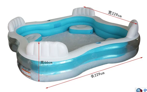 Выход сгущенного ремня заднего сиденья плавание бассейн фермерский дом высокий детский бассейн для детской драма