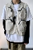 Nhật Bản 201 retro đẹp trai quân đội gió nhiều túi chiến thuật vest vest không tay công cụ vest vest - Dệt kim Vest Dệt kim Vest