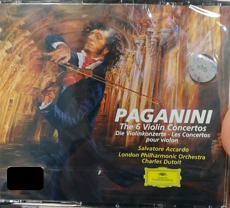 Чарльз Дету Паньини Скрипичный концерт 3CD
