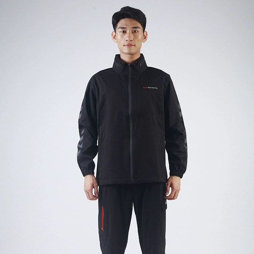 Audi, осенняя черная куртка для работы, делается под заказ