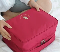 Túi lưu trữ quần áo du lịch túi du lịch dung lượng lớn có thể được đặt trường hợp xe đẩy hoàn thiện túi hành lý lớp - Vali du lịch balo kéo