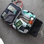 Messenger túi đa chức năng túi đeo vai nam nữ túi xách tay hành lý công suất lớn không thấm nước tay áo xe đẩy hành lý du lịch - Vali du lịch vali nhôm nguyên khối