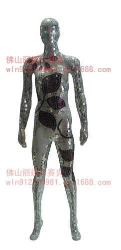 Манекен головы для всего тела, мозаика, головоломка