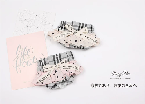 Chicojia Разнообразие Bacin Cat Teddy Dog Физиологические брюки Треугольные анти -харассирующие физиологические брюки эстральные штаны