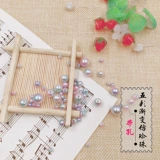 Красочные трехмерные бусины из жемчуга, ободок, китайская шпилька, аксессуары, градиент