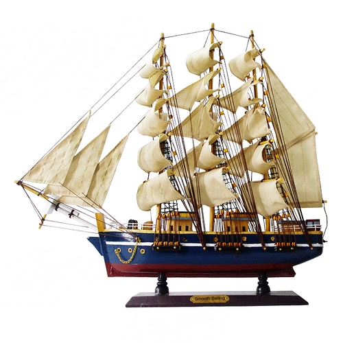 Модель корабля, реалистичная фигурка из натурального дерева ручной работы, украшение