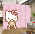 Hellokitty Hello Kitty phim hoạt hình phân vùng màn hình thời trang phòng khách hiên nhà YY nền sống - Màn hình / Cửa sổ khung cửa sổ tròn Màn hình / Cửa sổ