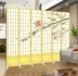 Bình phong gỗ kiểu Nhật Bản phù hợp trong nhà hàng khách sạn vách ngăn gỗ thịt chống mối mọt Màn hình / Cửa sổ
