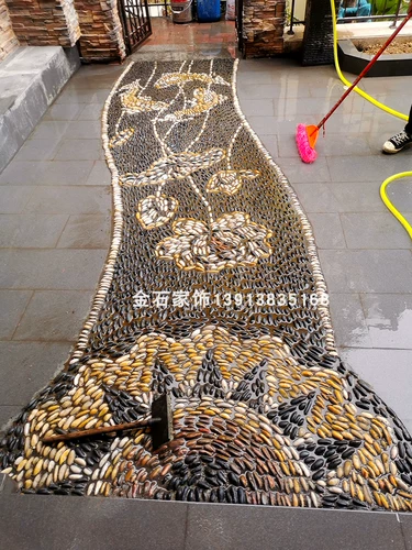 Индивидуальная мозаичная массажная площадка для мозаики мозаики