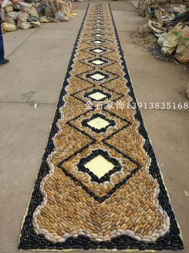 Cobblestone Foot Massage Road \ Fitness Road \ Rainstone Paponix \ Net Cushion Garden Road Mosaic Court