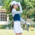 New golf khăn choàng tay áo ladies ice silk kem chống nắng tay áo golf mùa hè ăn mặc Golf