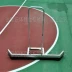 Thép không gỉ pusher sân tennis cạo mạ kẽm xử lý sân bóng rổ dải cao su gạt nước sàn công cụ làm sạch