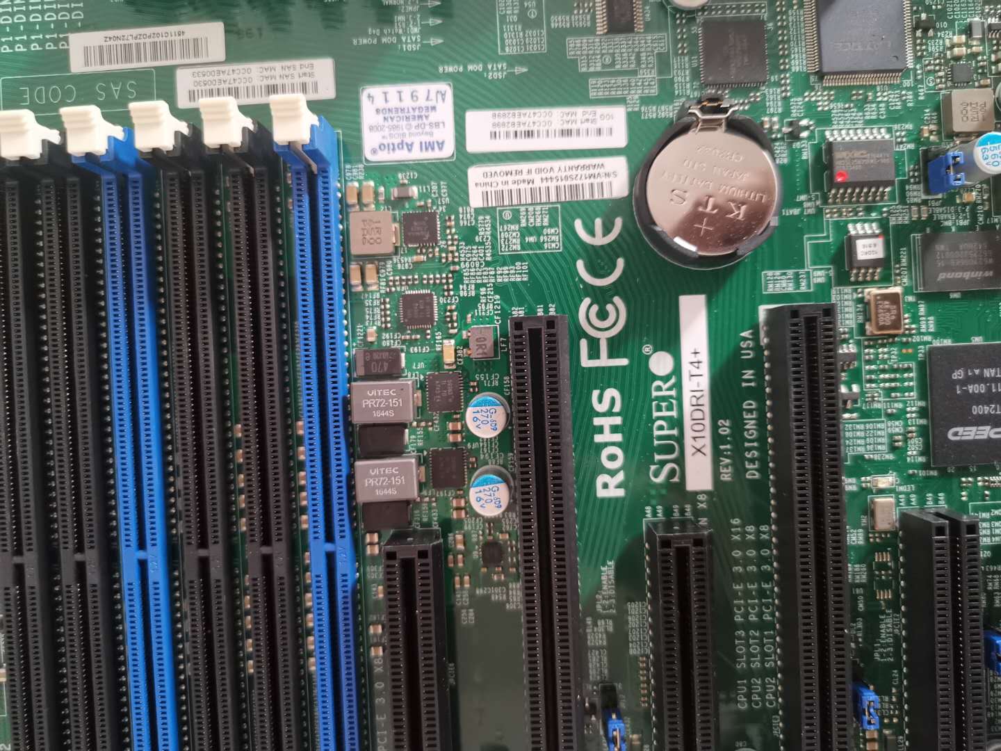 Купить Превышать микро X10DRIT4+ X99 двойной дорога LGA2011 V3V4