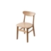 Ghế ăn gỗ nguyên khối kiểu Bắc Âu dành cho người lớn tại cửa hàng trà sữa tại gia đình Bàn ghế hội trường Ghế sau bàn ghế bướm đơn giản hiện
         đại 