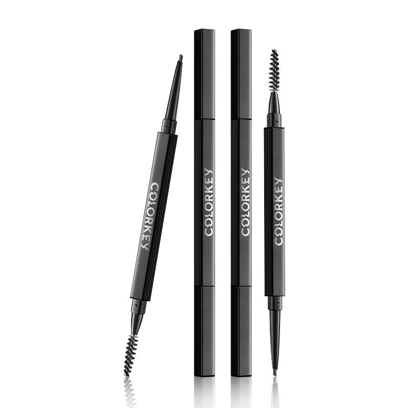 热巴同款colorkey珂拉琪黑雾管眉笔防水