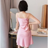 Летняя шелковая пижама, тонкая сексуальная осенняя юбка, эффект подтяжки