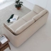 Dịch gỗ | thiết kế ban đầu | Sofa Yunlan hiện đại tối giản vải sofa phòng khách căn hộ nhỏ có thể tháo rời và giặt được Bắc Âu - Ghế sô pha