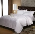 Khách sạn gối bông trắng Bộ đồ giường cotton Cotton lớn Plumeria