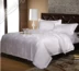 Khách sạn gối bông trắng Bộ đồ giường cotton Cotton lớn Plumeria