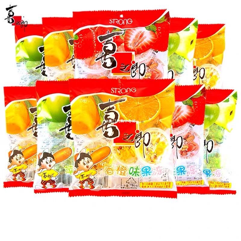 已售198件 推荐理由: 【8袋】童年的味道~喜之郎大牌,经典水果味果冻!