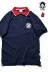 Giải phóng mặt bằng đặc biệt! Tide thương hiệu thêu logo màu sắc phù hợp với áo polo retro tay áo ngắn Nhật Bản Áo thun mùa hè ao thun polo nam Polo