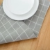 Zakka phong cách Nhật Bản đơn giản nhà đôi không thấm nước placemat bảng mat bảng cotton linen nghệ thuật marble art coaster