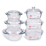 Finex Microwave Doven Special Double -Hear Poulse Tension Glass Soup Soup Soup Soup Mow