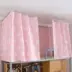 Sinh viên trang trí rèm cửa kính chắn gió sinh viên đại học khung phòng công chúa mã hóa ký túc xá treo sách đơn giản tường giường - Bed Skirts & Valances Bed Skirts & Valances