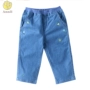 Annai quần áo trẻ em mùa hè cô gái mới đầy đủ quần jean cotton lớn trẻ em bảy điểm quần AG726605 - Quần jean váy trẻ em