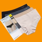 Подлинный Calvin Klein CK самка XIA Ультра -типичный ледяной шелк без следа треугольных трудовых 4