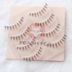 Peach fox brown mi giả nữ tự nhiên mô phỏng đồng bằng giả lông mi nâu air net đỏ trang điểm N12 keo dán mí mắt Lông mi giả
