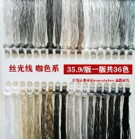 Шелковые нитки, 36 цветов, широкая цветовая палитра, европейский стиль, с вышивкой