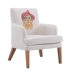 Nordic sáng tạo lười biếng đơn sofa ghế ban công nhỏ phòng ngủ hiện đại nhỏ gọn hairnet cát đỏ nữ ghế salon nhỏ - Ghế sô pha