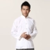 Tang phù hợp với nam phong cách Trung Quốc cotton Tai Chi quần áo phong cách Trung Quốc Hanfu phong cách quốc gia cũ thô vải dài tay áo đáy áo sơ mi Trang phục dân tộc