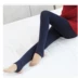 Quần legging nữ mùa đông eo cao nhiều màu sắc cotton có thể mặc bên ngoài quần ôm hông thon ấm áp liền mạch