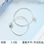 [Giống như Shengping | May mắn may mắn] Hạt chuyển tiếp Jixiang Ruyi bracelet vòng tay bạc sterling | Phụ kiện của phụ nữ Koi Dawang thạch anh tóc xanh