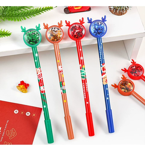 Ручка-роллер для школьников, рождественская награда, детские канцтовары, подарок на день рождения