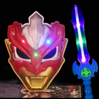 Светящий Торекия красный+звуковой меч синий