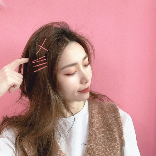 Базовая заколка для волос, челка, аксессуар для волос, стик для волос, шпильки для волос, в корейском стиле, популярно в интернете