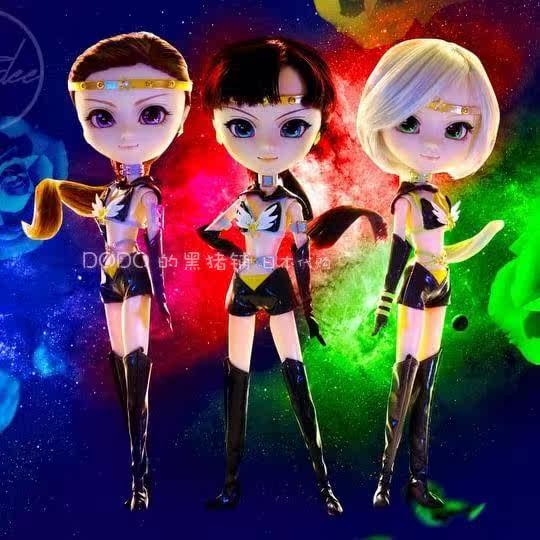 [В наличии – японская версия идол-популярной линейки Sailor Moon Pullip/P, комплект из 3 шт.: P, , ]