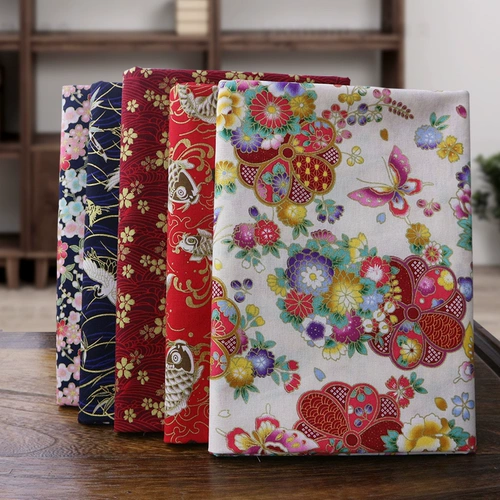 Японское кимоно, модифицированная хлопковая ткань