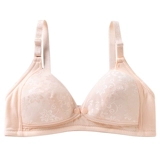 Ультратонкий тонкий поролоновый бюстгальтер без косточек для кормящих грудью, хлопковое поддерживающее нижнее белье, бюстгалтер для беременных, большой размер