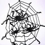 Макет, реалистичный плюшевый реквизит, черная подвеска, украшение, xэллоуин, паук