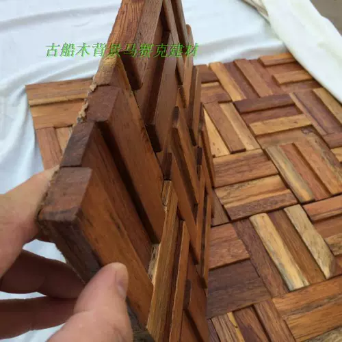 Индонезийская ананасовая сетка бревна древних кораблей Фоны Стены Деревянная домашняя завязка на стены наклейки декоративные материалы